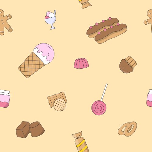 Candy background 11 Royalty Free Vector Image - VectorStock