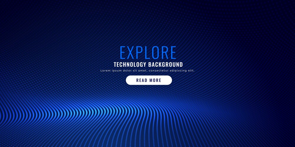 Dynamic Particle Mesh Background vector image