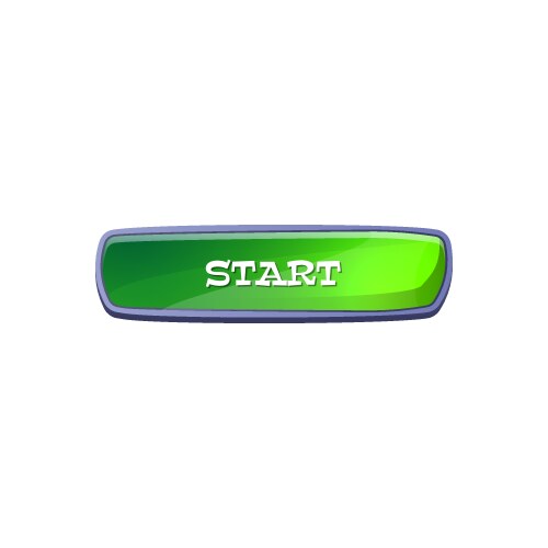 start button game ui element vector