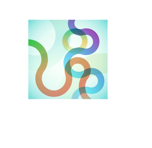 Abstract background shape creative design Vector Image