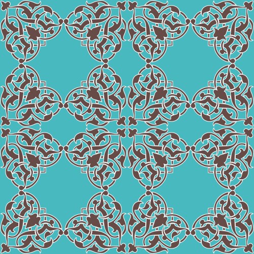 Colorful template for carpet Royalty Free Vector Image