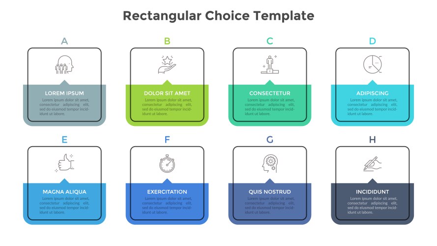 8 Box Infographic Vector Images (over 350)