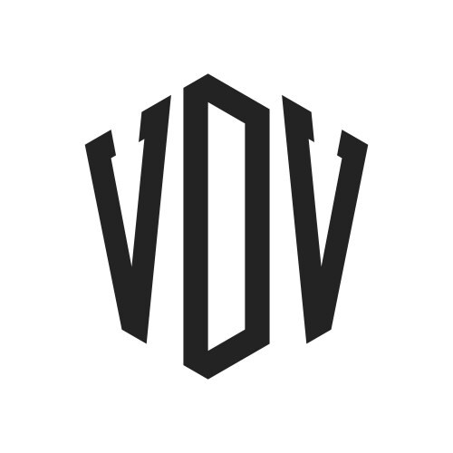 Aje logo design initial letter monogram Royalty Free Vector