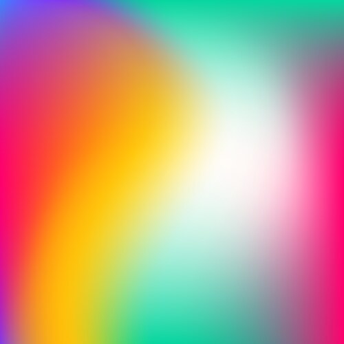 Gradient mesh abstract background colorful fluid vector image