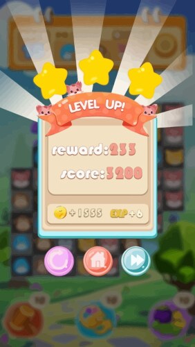 Complete set of level button game ui pop-up icon vector image
