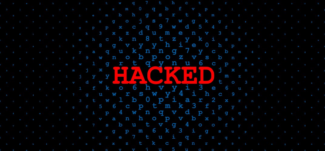 Abstract technology binary code dark red vector image