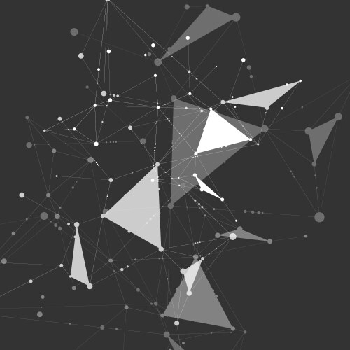 Artificial neural network and data mining design vector image