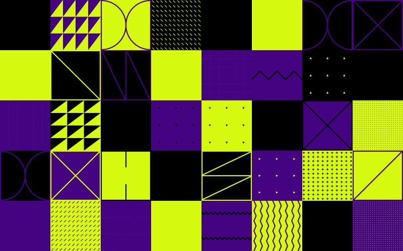 Simple geometric pattern design with basic vector image