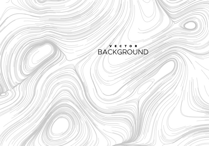 abstract background with curled linear pattern vector image