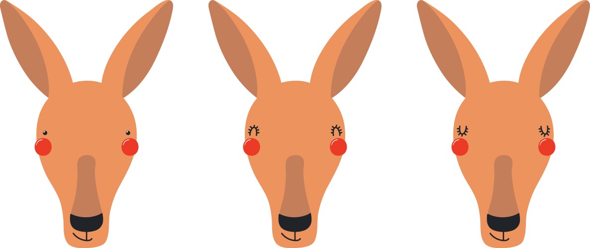 Kangaroo Boy Vector Images (over 290) for Free Printable Kangaroo Mask Template