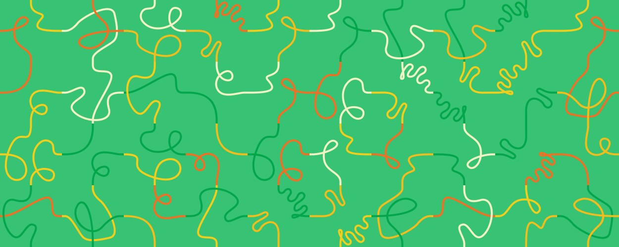 Abstract linear pattern made with seamless thin vector image