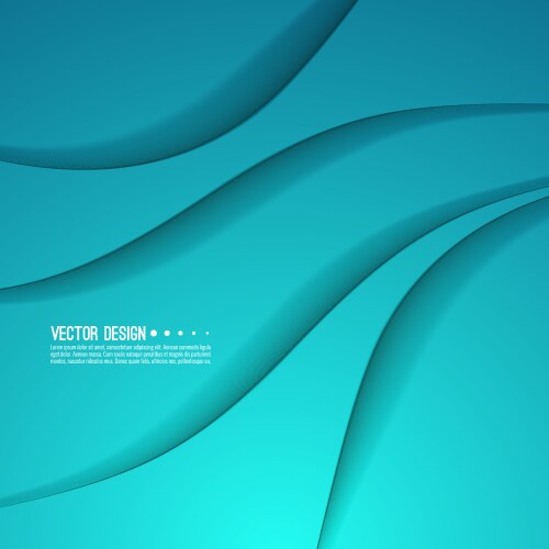 Abstract blue line curve background Royalty Free Vector