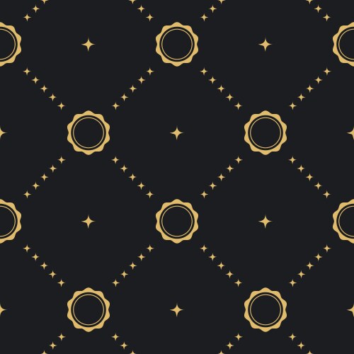 Wallpaper seamless baroque Royalty Free Vector Image