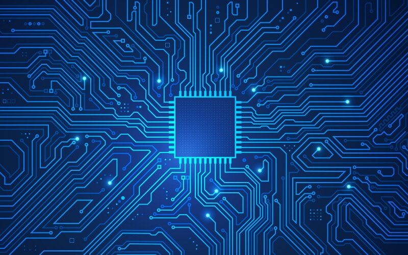 Quantum computing Royalty Free Vector Image - VectorStock
