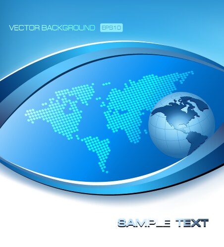 Elegant blue background Royalty Free Vector Image