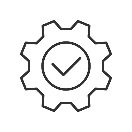 Update icon in line design refresh upgrade vector image