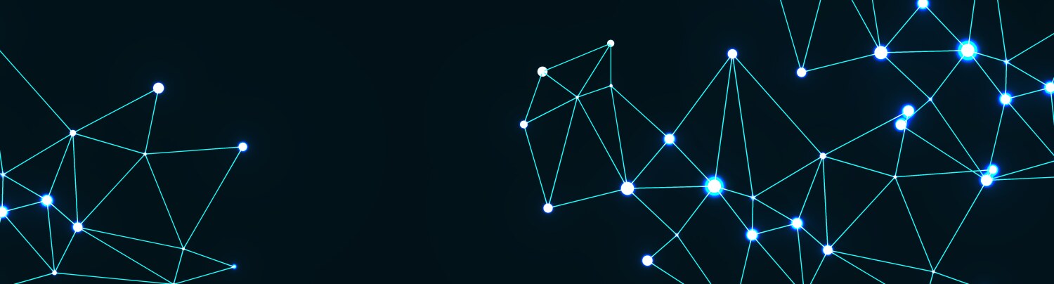 Abstract plexus big data background with dots vektorbild