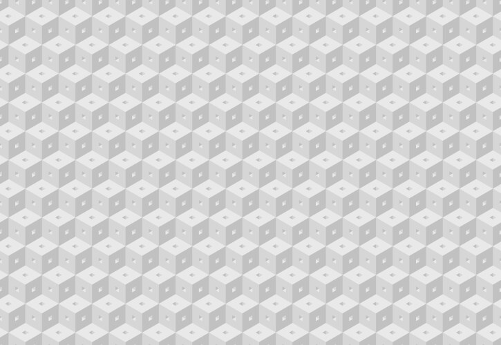 Sleek repeating grayscale cube pattern ideal vector image