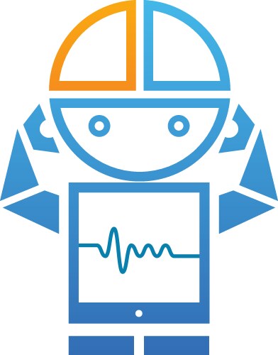 Ai Processor Chip Artificial Intelligence Circuit Vector Image