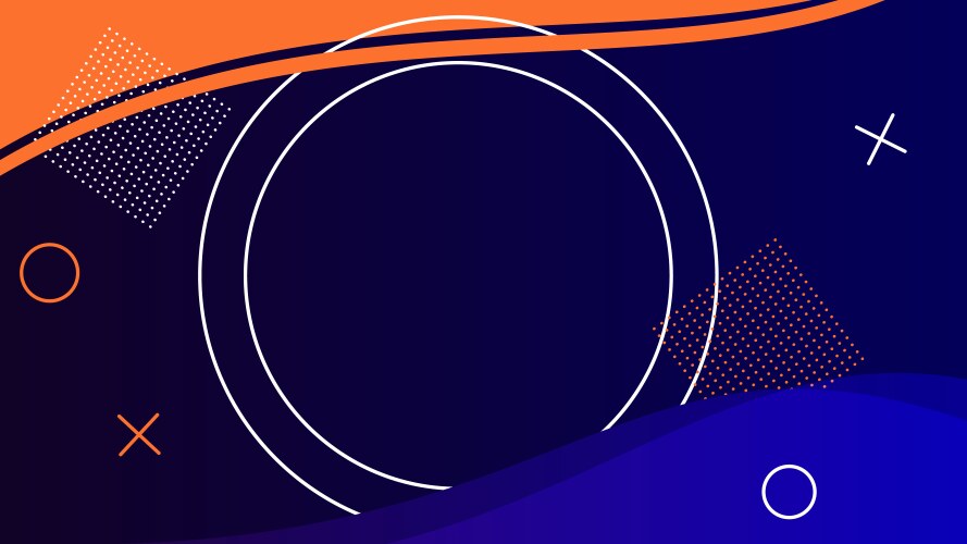 Modern minimal background banner created Vector Image