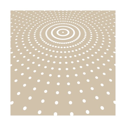 Abstract white color dots pattern halftone radius vector image