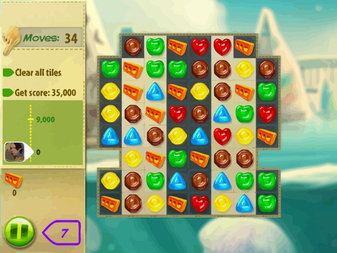 Complete set of level button game ui pop-up icon vector image