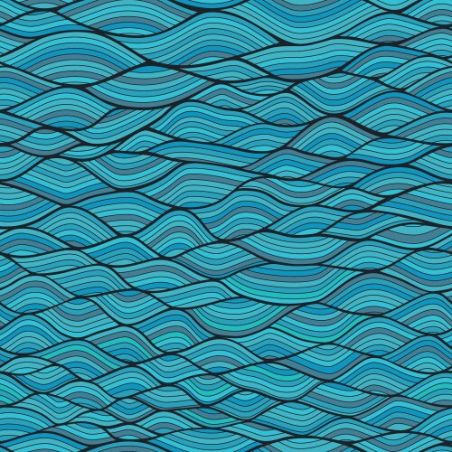 Seamless waves texturewavy backgroundcopy Vector Image