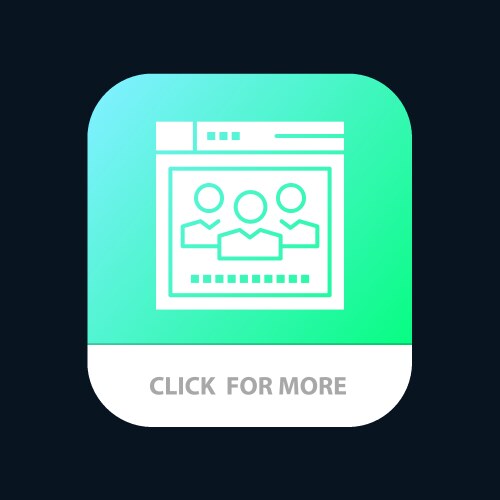 Browser network web education mobile app icon vector image