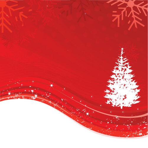 Abstract christmas tree Royalty Free Vector Image