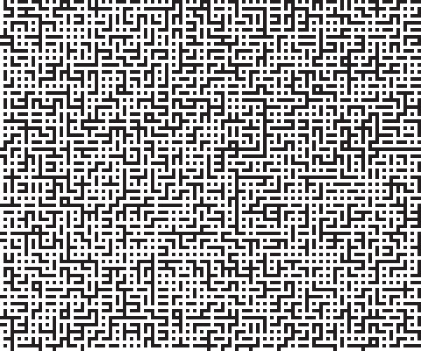 Seamless maze pattern Royalty Free Vector Image