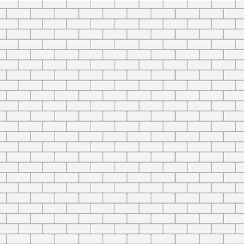 White brick wall texture seamless Royalty Free Vector Image