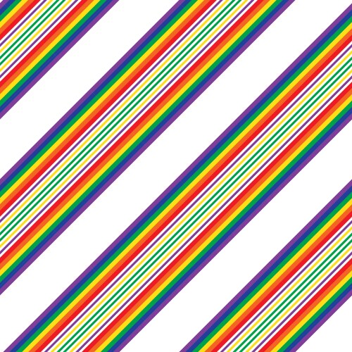 Rainbow stripe seamless pattern background Vector Image