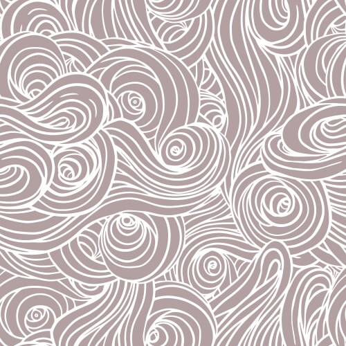 Seamless black and white abstract hand Royalty Free Vector