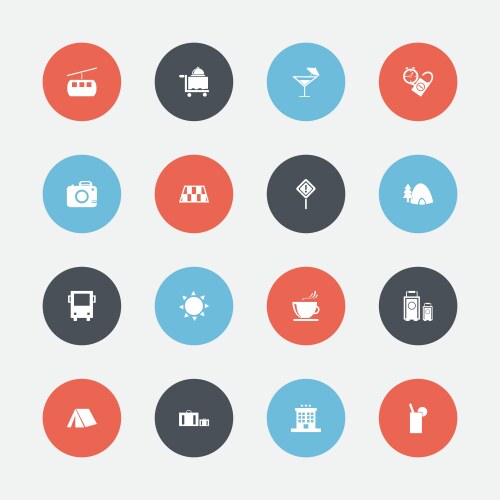 Set of 16 editable holiday icons includes symbols Vector Image