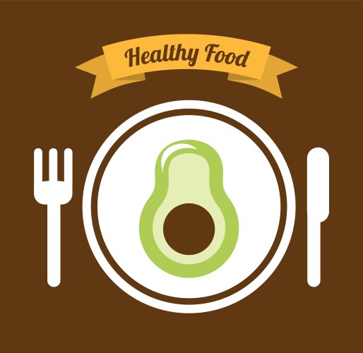 Restaurant menu over green background Royalty Free Vector