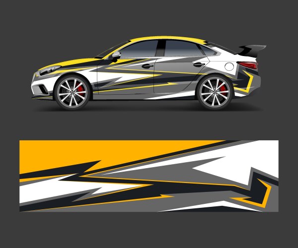 Racing Stripe Pattern Vector Image