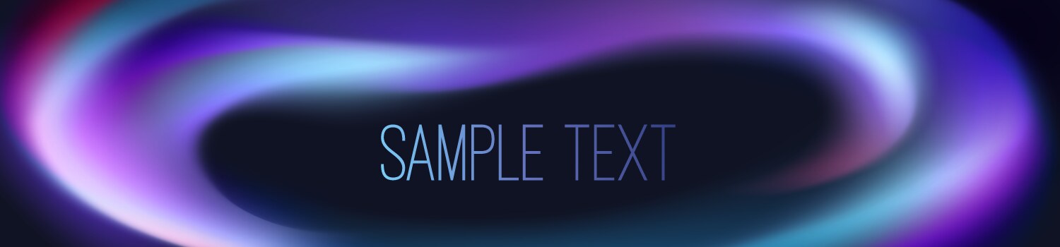 Abstract of wavy blue gradient background Vector Image