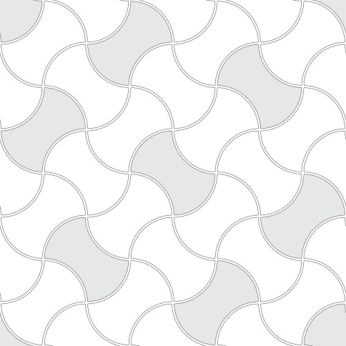 Paving slabs in the form of an apple core vector image
