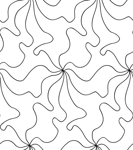 Abstract Line Drawing Pattern vector image