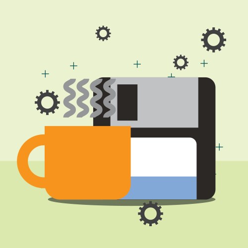 Program coding website vector image