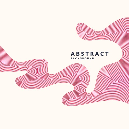 Bright abstract background with a dynamic waves vector image