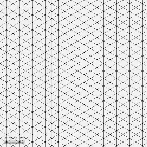 Background with connected line and dots patterns vector image