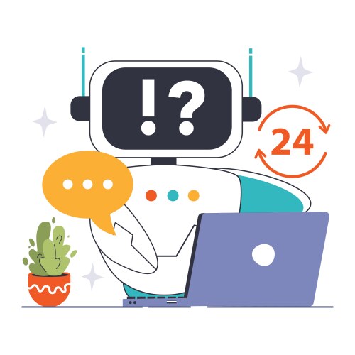 Net promoter score concept analyzing customer Vector Image