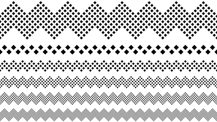 Repeating abstract diagonal square pattern vector image