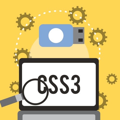 Program coding website vektorbild