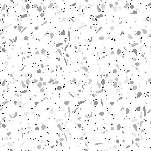 Terrazzo seamless pattern design vector image