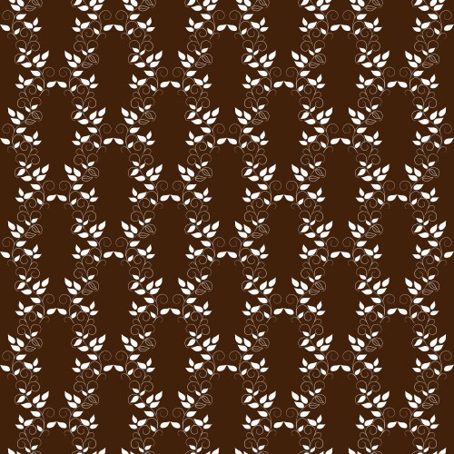 Horizontal abstract twig pattern for print textile vector image