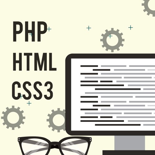 Program coding website vektorbild