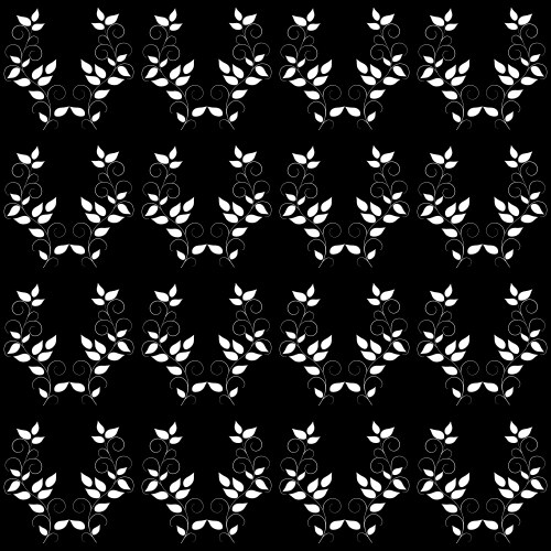 Horizontal abstract twig pattern for print textile vector image