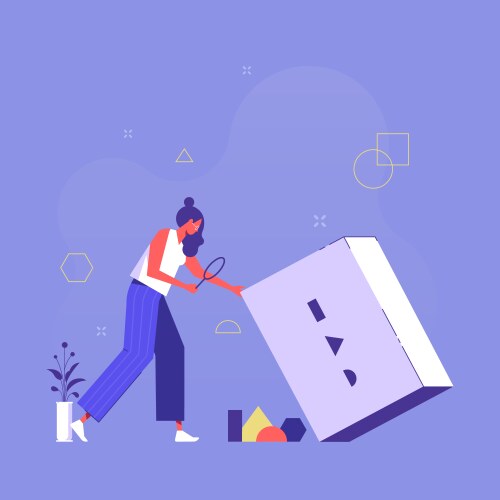 Problem Solving & Puzzle Challenge vector image